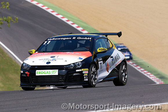 Dan Lloyd in the VW Scirocco R