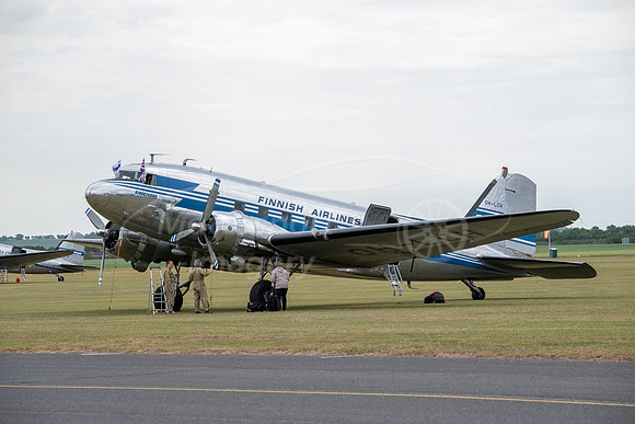 OH-LCH DC-3A Finnish Airlines