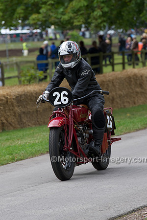 Brian Glover, Indian 600cc Scout