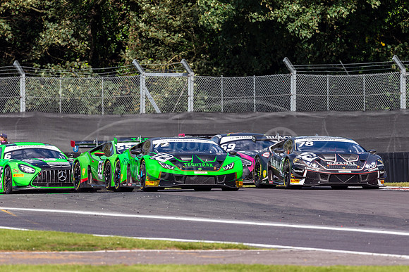 72  Adam Balon / Phil Keen,  Barwell Motorsport Lamborghini Huracan GT3, 78  Rob Collard  / Sandy Mitchell,  , Barwell Motorsport Lamborghini Huracan GT3