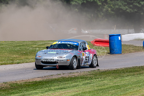 93, Daniel Hurst,  Paul Gorge, Mazda MX5