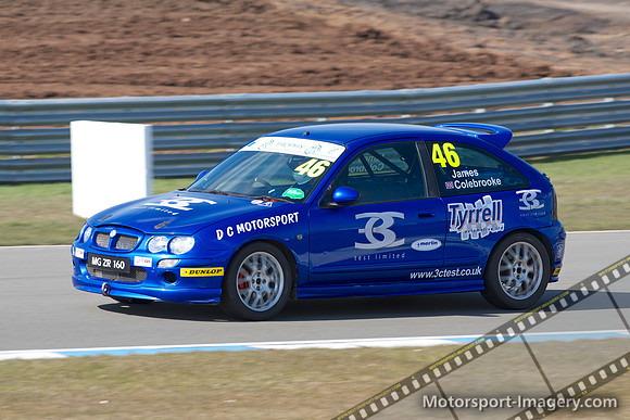 James Colebrooke, MG ZR 160