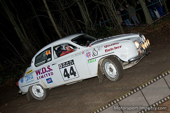 Stephen Higgins, Caroline Lodge, Saab 96 Sport