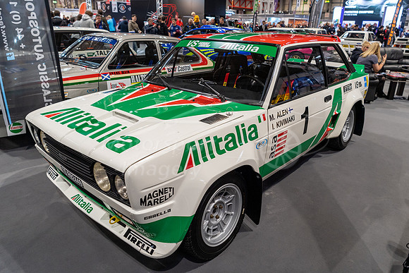 Markku Alen's Alitalia Fiat 131 Abarth