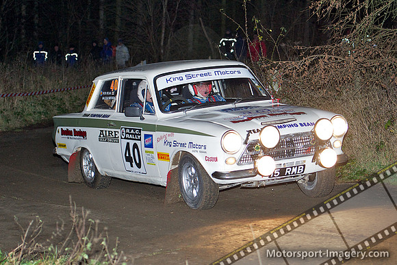 Bob Bean, Malcolm Smithson, Ford Lotus Cortina