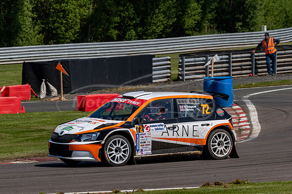 72, Ian Bevan,  Tony Simpson, Skoda Fabia R5