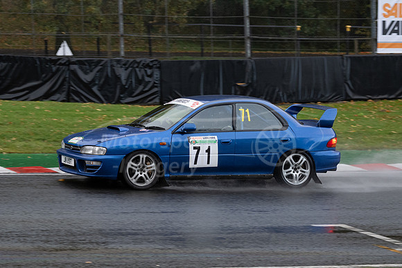 71 David Heap / Thomas McKeown  - Subaru Impreza GC8