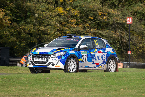 27 Stephen Brown / Paul Stringer  - Peugeot 208 Rally4