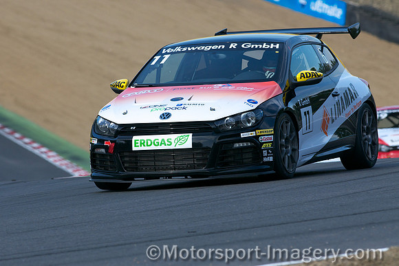 Dan Lloyd in the VW Scirocco R