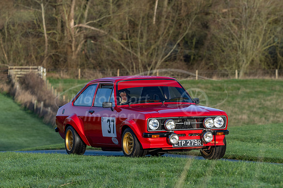 37 Mark Hobbs Ford Escort MK2