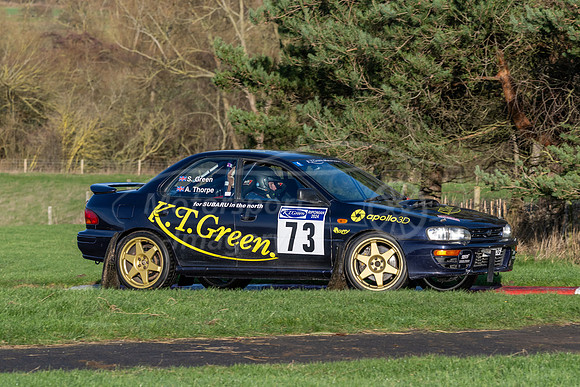 73 Simon Green Subaru Impreza
