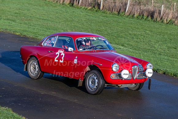 23 Paul Wignall Alfa Romeo Giulietta Sprint