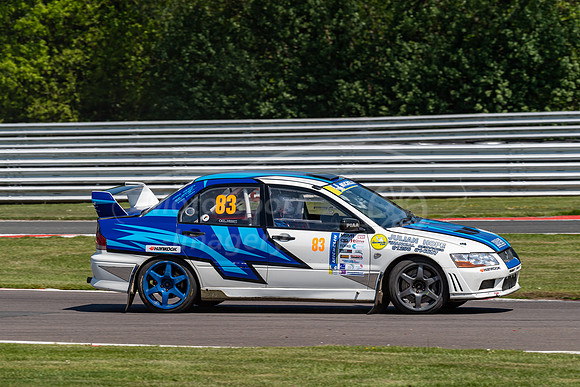 83, Julian Hope, Neil Chambers, Mitsubishi Evo 7,