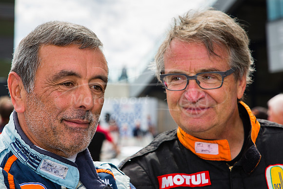 Frederic Da Rocha (left) deep in thought.