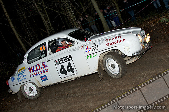 Stephen Higgins, Caroline Lodge, Saab 96 Sport