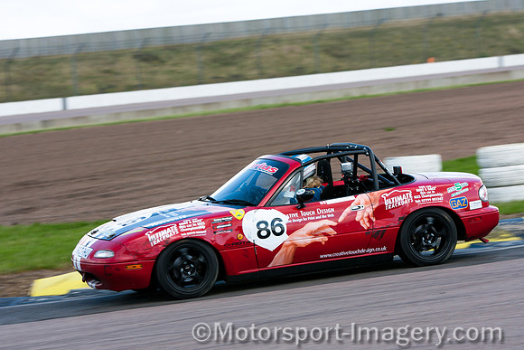 Creative Touch Design Sponsored MX5 at Rockingham
