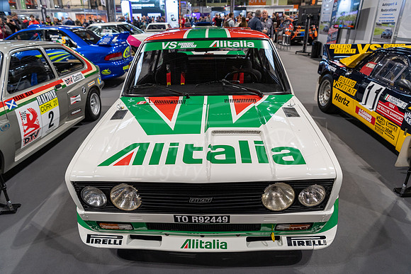 Markku Alen's Alitalia Fiat 131 Abarth