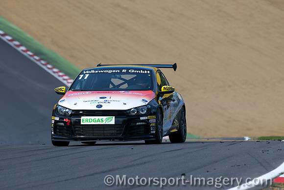 Dan Lloyd in the VW Scirocco R