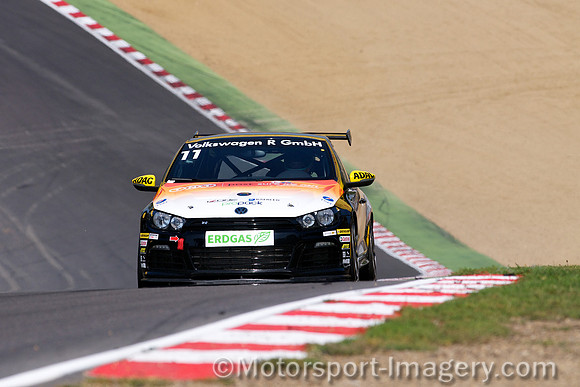 Dan Lloyd in the VW Scirocco R