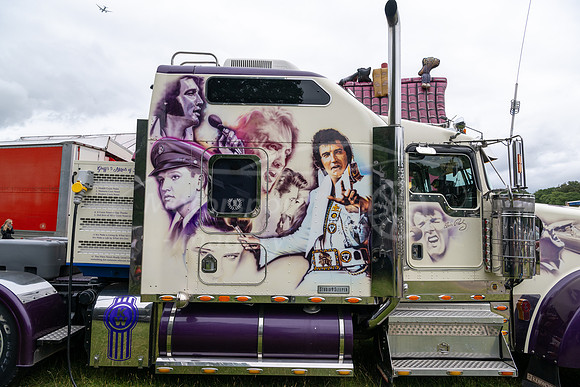 Kenworth Show Rig with Elvis artwork