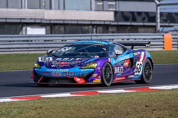 Aaron Morgan and Bobby Trundley in the Team Brit McLaren 570S