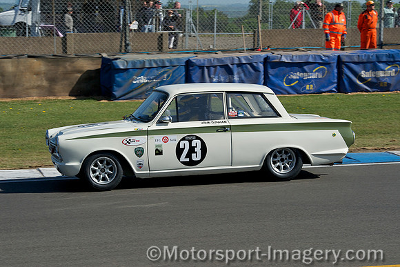 Ford Lotus Cortina, John Dunham, Mark Fangio Owen