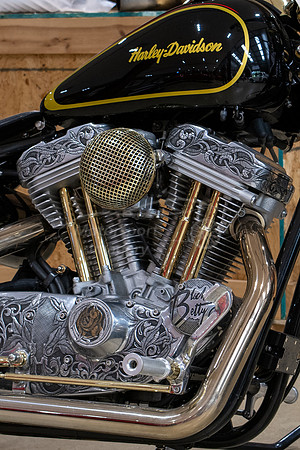 Harley Davidson Black Betty by Frank Cassidy