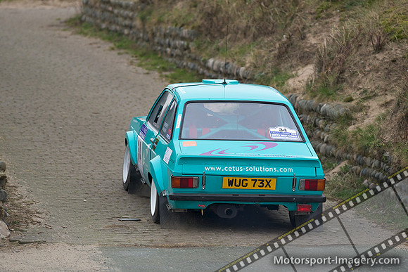 Michael English. David Roberts, Ford Escort Mk 2 RS