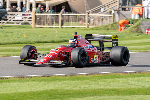 Gerhard Berger & the Ferrari 640