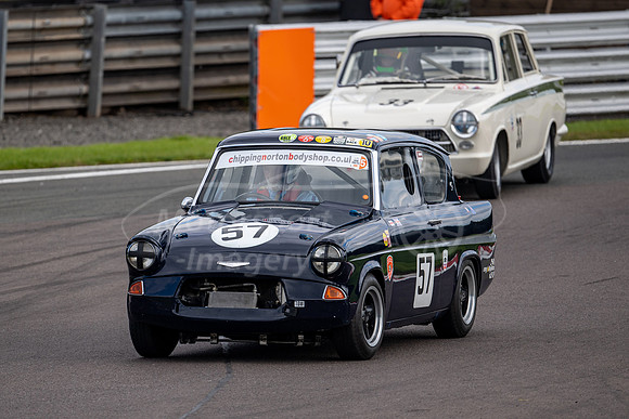 57 Joe Gomm Ford Anglia 105E,