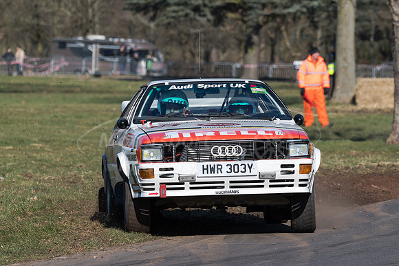 Audi Quattro Nick Barrington and Tom Barrington