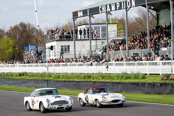 55 Tom Alexander ( 1960 Aston Martin DB4GT) and 1960 Aston Marti