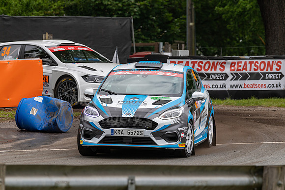 46, Gareth Parry, Ruairi Bell, Ford Fiesta Rally 4,