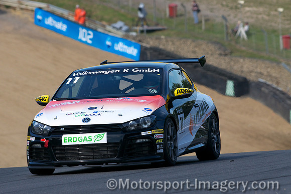 Dan Lloyd in the VW Scirocco R