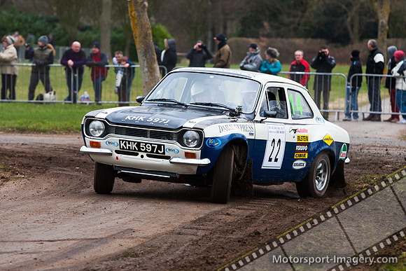 Ian Gwynne  Ford Escort mk1 rs160