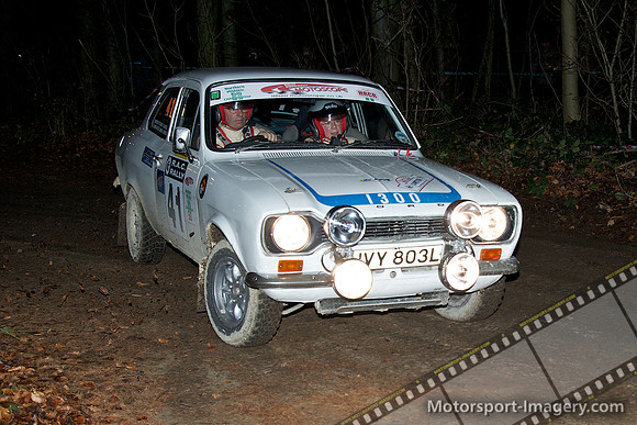 Stuart Cariss, Linda Cariss, Ford Escort Sport