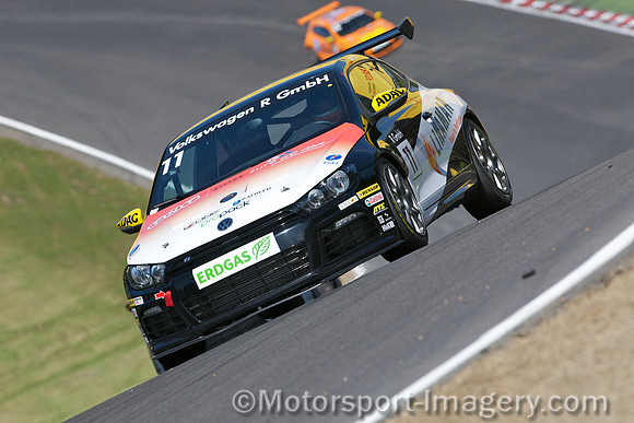 Dan Lloyd in the VW Scirocco R
