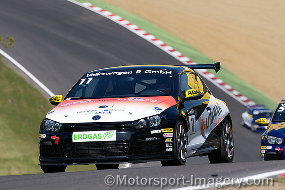 Dan Lloyd in the VW Scirocco R