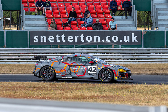 Richard Williams and Sennan Fielding's GT4 Steller Motorsport Audi R8 LMS