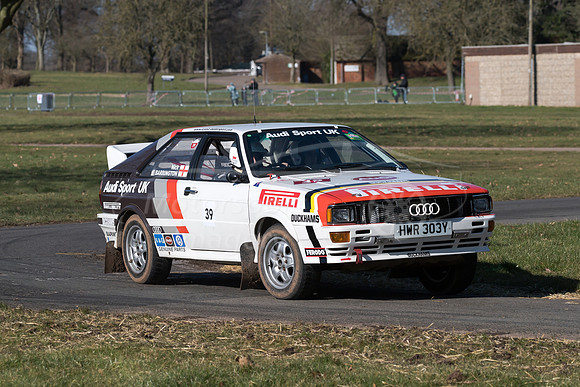 Audi Quattro Nick Barrington and Tom Barrington