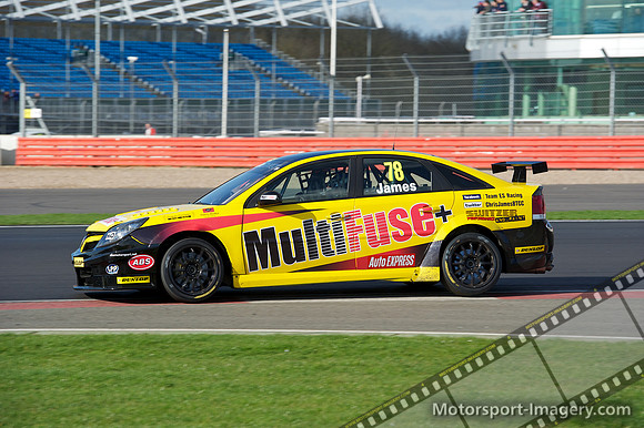 Chris James, Vauxhall Vectra