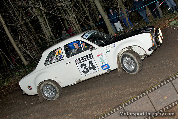 George Bryson, Jacqueline Bryson, Ford Escort Twin Cam