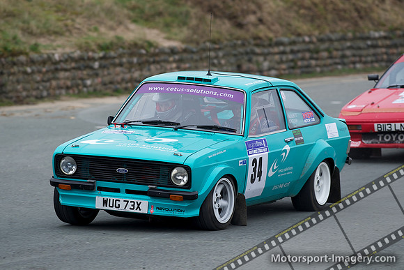 Michael English. David Roberts, Ford Escort Mk 2 RS