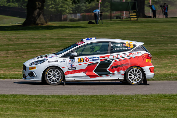45,  Finlay Retson, Rhys Stoneman, BRC Ford Fiesta Rally 4,