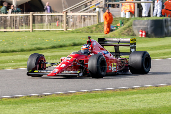 Gerhard Berger & the Ferrari 640