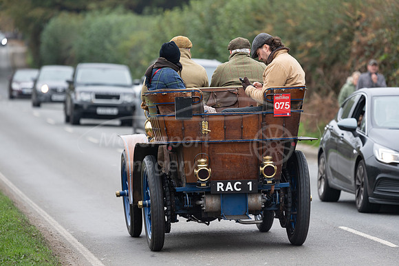 75 1901 Mors, Royal Automobile Club.  RAC 1