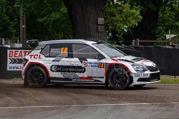 14, Dale Bowen, Damian Cole, Skoda Fabia R5