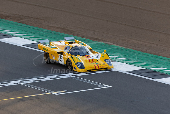 23 Alex Brundle takes the chequered flag