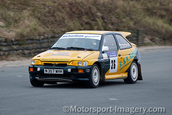 Keith Richardson, Jackie Richardson, Ford Escort Cosworth WRC