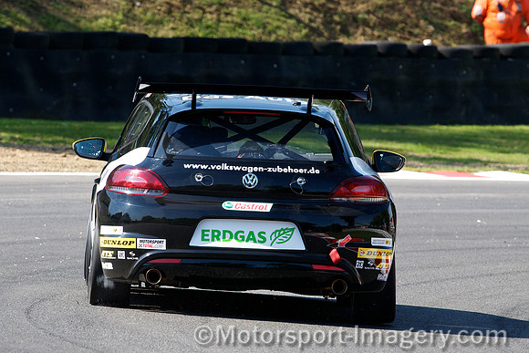 Dan Lloyd in the VW Scirocco R